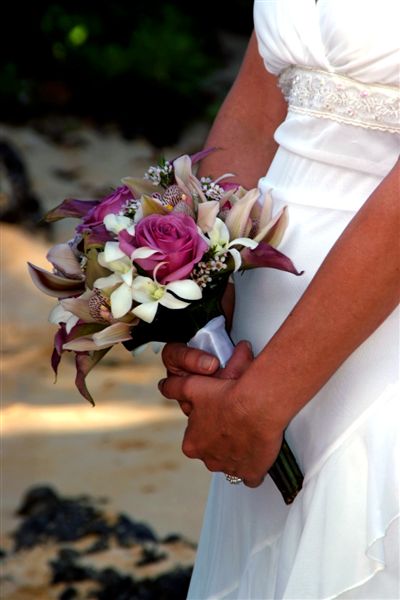 Wedding flowers nose gay